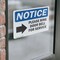 Signmission Please Ring Door Bell For Service Sign With Symbol, 7 in W x Rectangle, Vinyl Decal OS-2PACK-NS-D-57-L-17581 - alternate 4